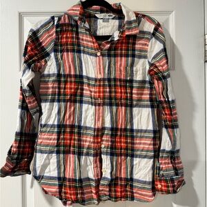 Old Navy woman's flannel shirt size small